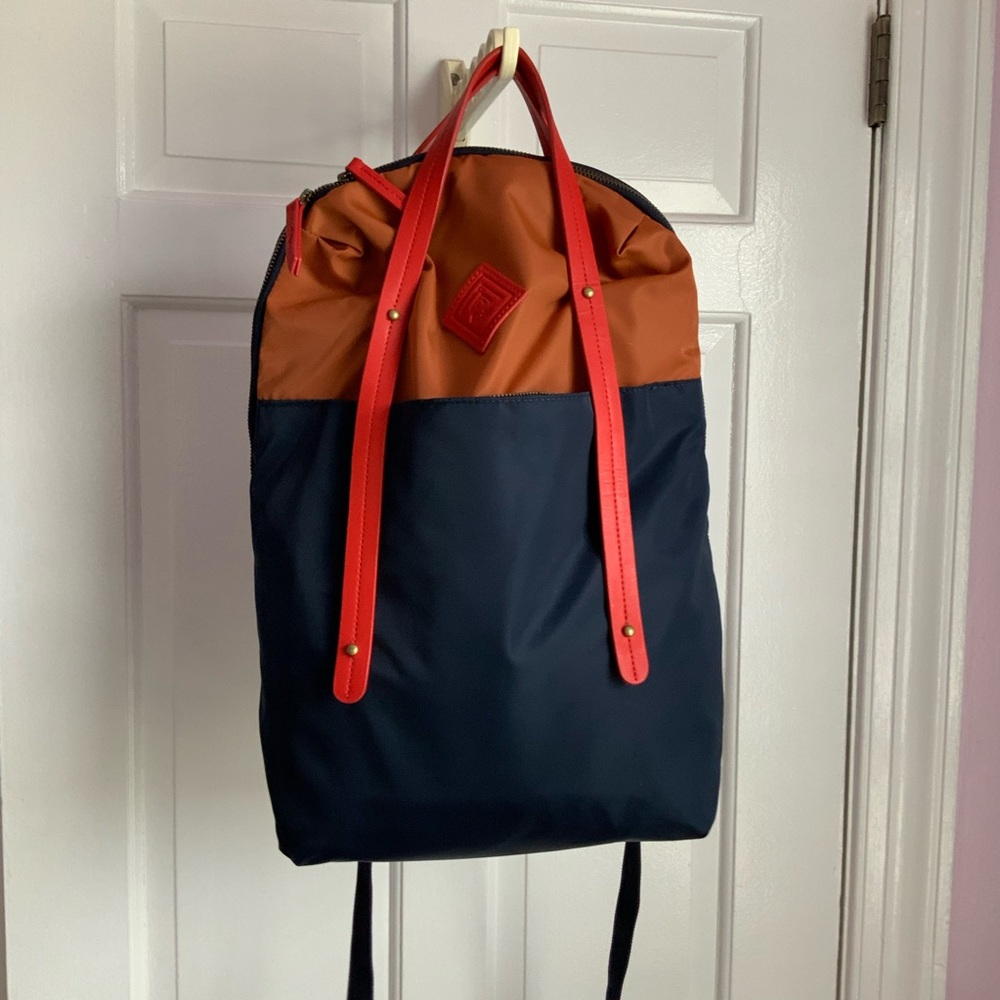 Epic Stylish Two-Tone Backpack - Picture 4 of 5